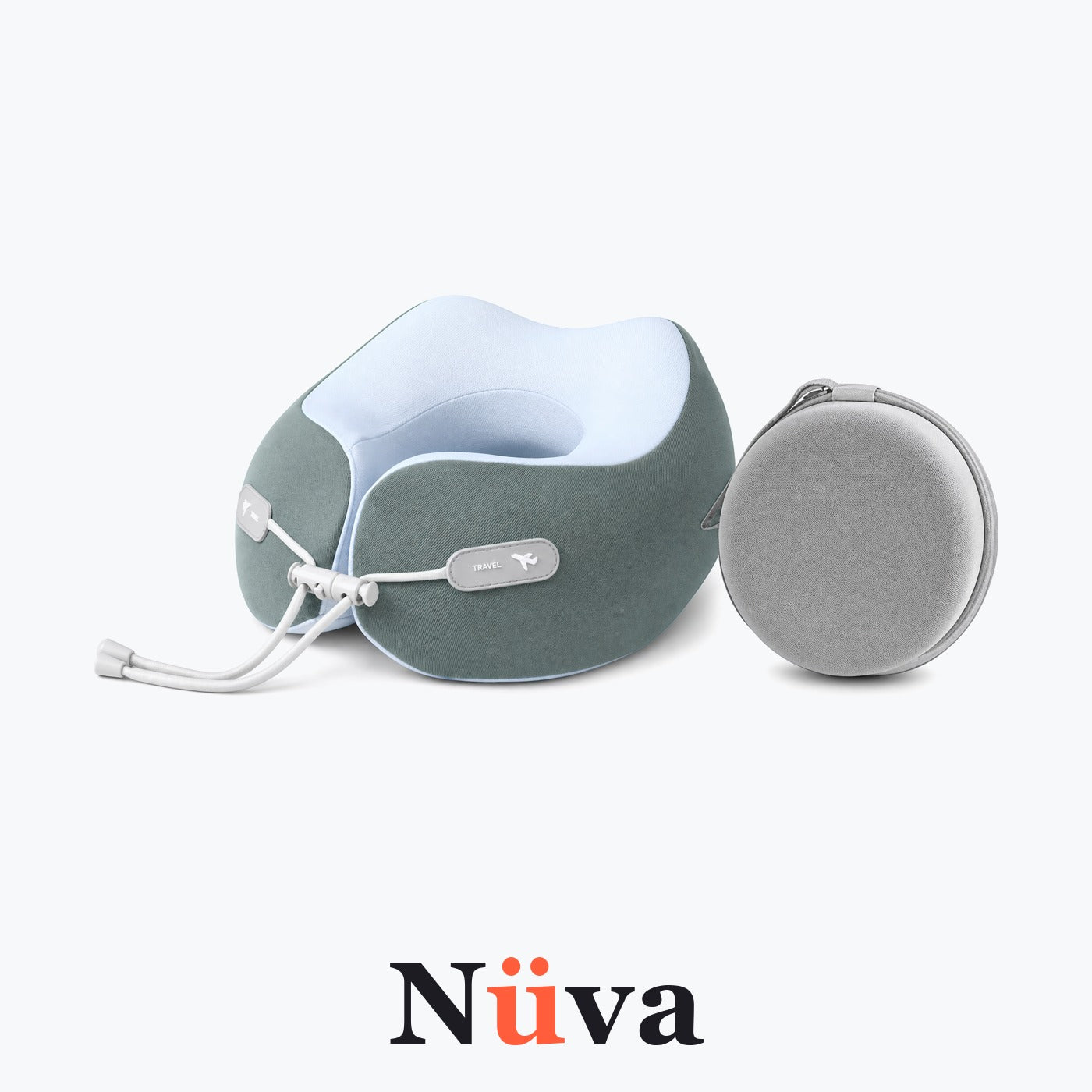 Le coussin de nuque à mémoire de forme et son étui